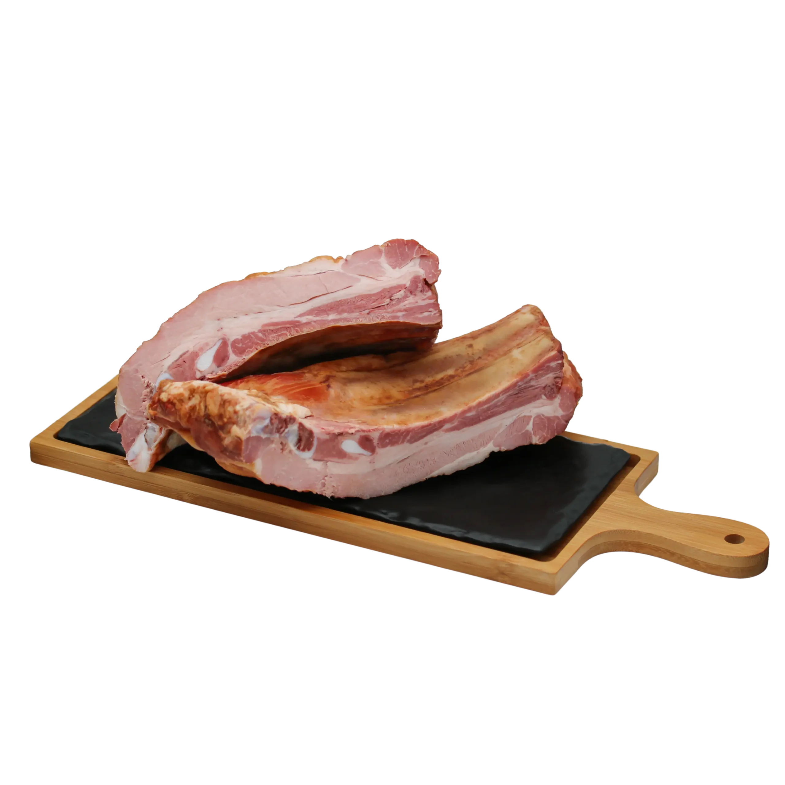 Dimljena svinjska rebra - rasečena